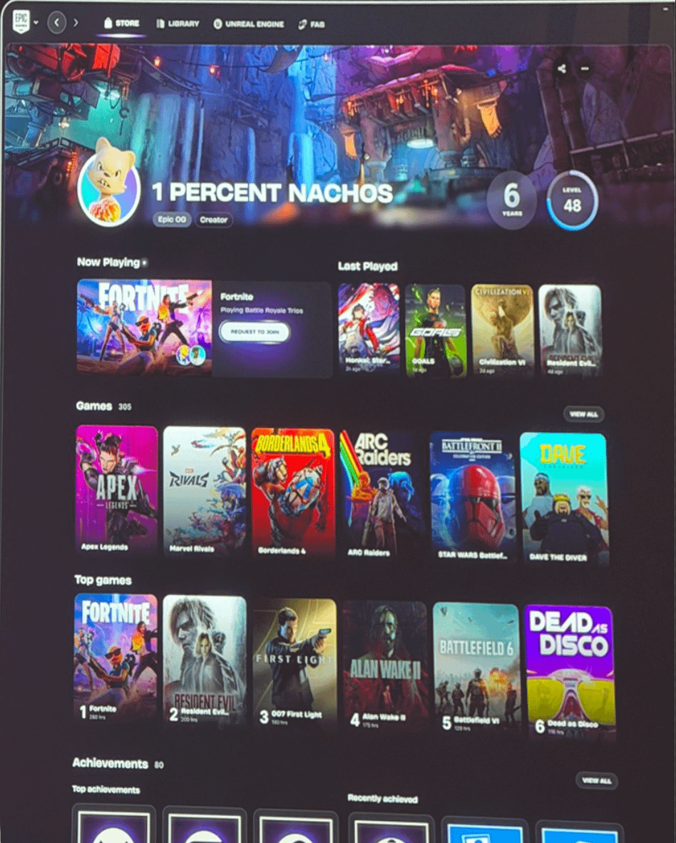 [Screenshot of the purposed profile updates](https://www.reddit.com/r/EpicGamesPC/comments/1u9bkk1/epic_games_store_roadmap_for_2026_and_more/)